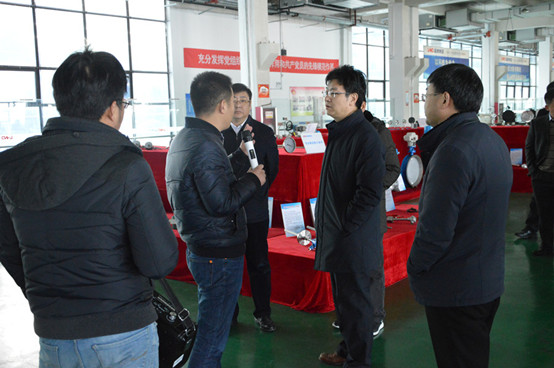 科技部領(lǐng)導(dǎo)、專家蒞臨安徽藍(lán)德集團(tuán)視察