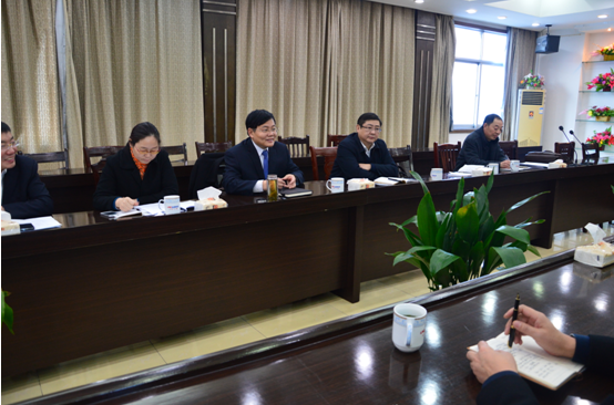 天長市市委書記金維加一行深入藍(lán)德集團(tuán)考察調(diào)研