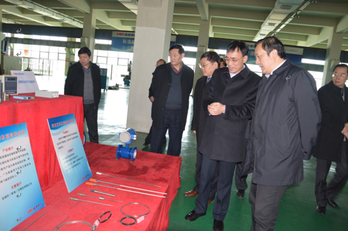 滁州市委常委、市紀(jì)委書記李玉平等一行來藍(lán)德集團(tuán)考察調(diào)研